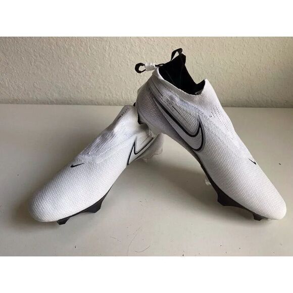 Nike Vapor Edge Elite 360 Flyknit Football Cleats White CV6282-108 Men’s Sz 15 - Picture 1 of 11